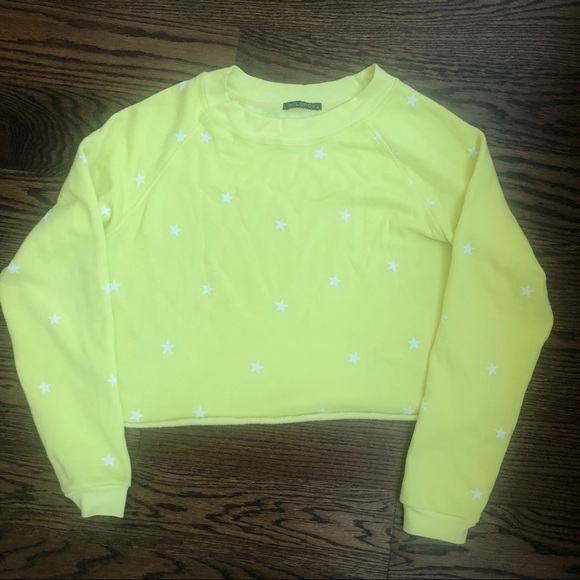 Wildfox Football Star Crop Pullover - Picture 4 of 6